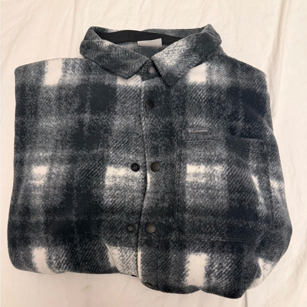 Columbia Gray Fleece Jacket